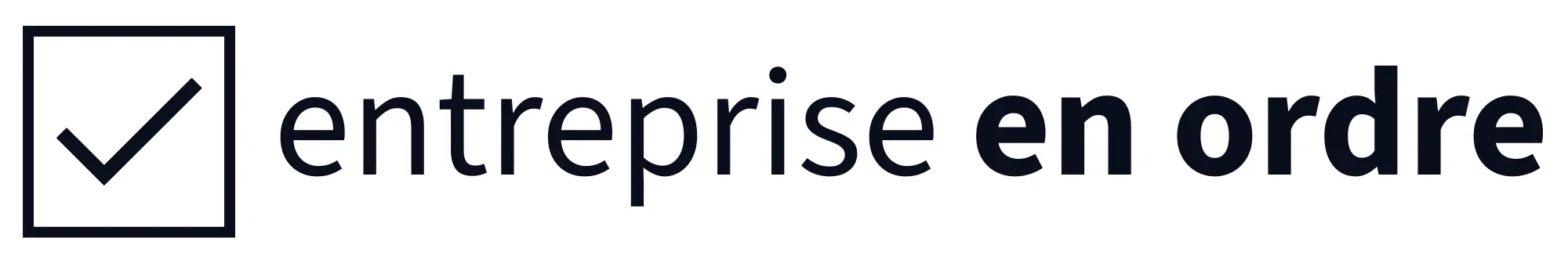entreprise en ordre